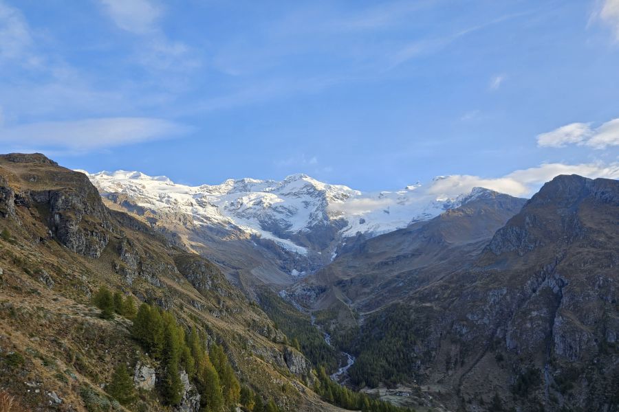 Sul Monte Rosa si scioglie il ghiacciaio del Lys, già perso un terzo della superficie